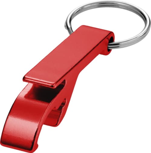 Tao Bottle and Can Opener Keychain in Red