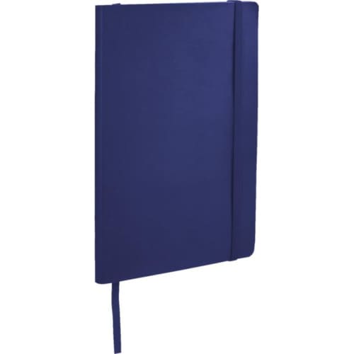 Custom branded Classic A5 Soft Cover Notebook in Royal Blue from Total Merchandise