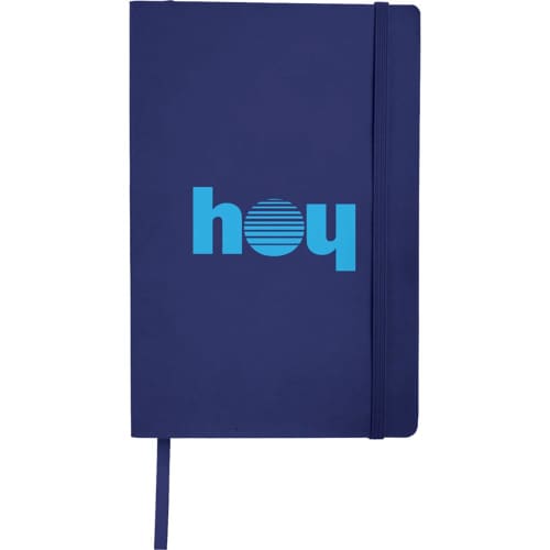 An image of The Classic A5 Soft Cover Notebooks personalised with a debossed design