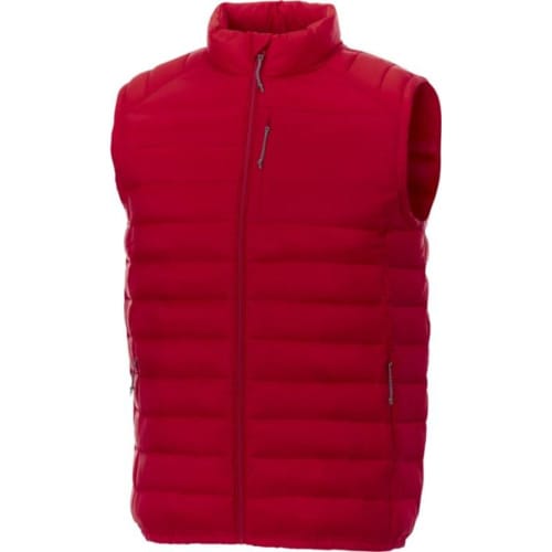 Promotional Pallas Men's Insulated Bodywarmer in Red from Total Merchandise