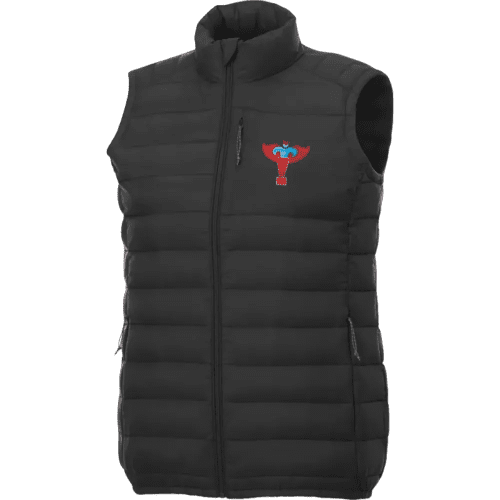 Logo printed Pallas Men's Insulated Bodywarmer in Solid Black from Total Merchandise