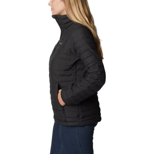 Side view of the Women's Silver Falls Jacket From Total Merchandise