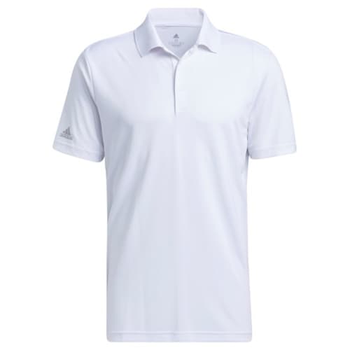 An image of the promotional Adidas Performance Polo Shirt in White from Total Merchandise