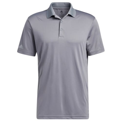 An image of the promotional Adidas Performance Polo Shirt in Grey from Total Merchandise