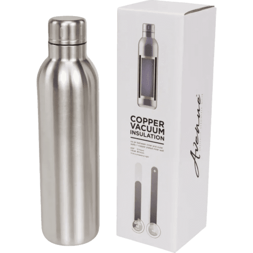 Promotional printed Thor 510 ml Copper Vacuum Insulated Water Bottle with a design from Total Merchandise