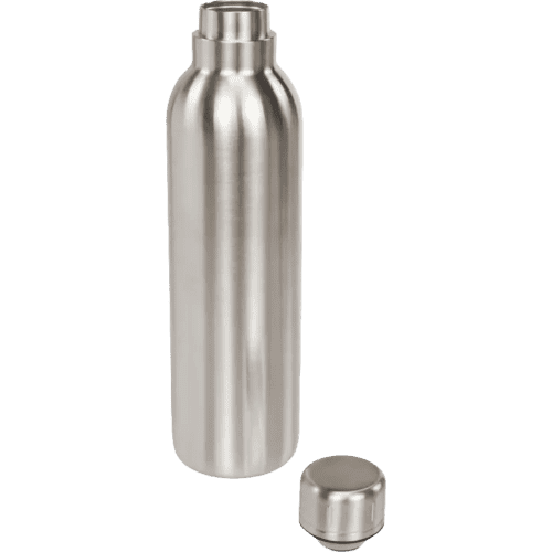 Personalised Thor 510 ml Copper Vacuum Insulated Water Bottle with a design from Total Merchandise - Silver