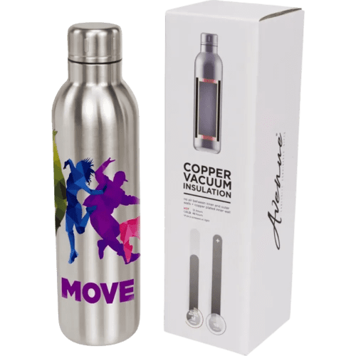 Branded Thor 510 ml Copper Vacuum Insulated Water Bottle with a design from Total Merchandise