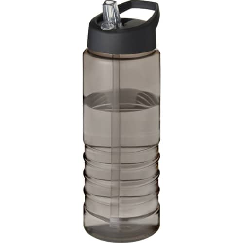 Personalised H2O Active® Eco Treble 750ml Spout Lid Sport Bottle with a design from Total Merchandise