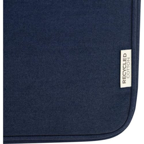 Promotional Joey 14" GRS Recycled Canvas Laptop Sleeve with a design from Total Merchandise