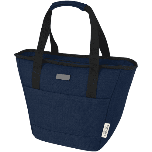 Branded Joey GRS Recycled Canvas Lunch Cooler Bag with a design from Total Merchandise