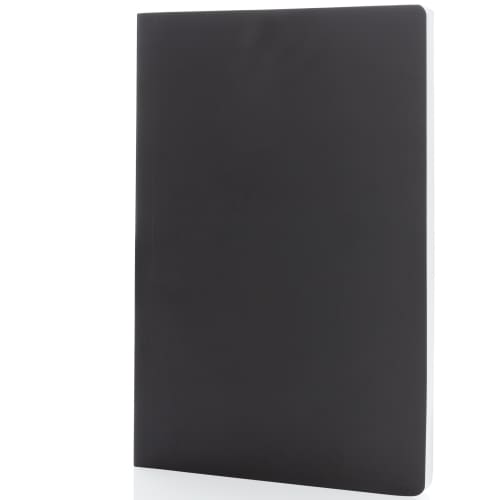 Promotional Impact Soft Cover A5 Stone Paper Notebook with a design from Total Merchandise