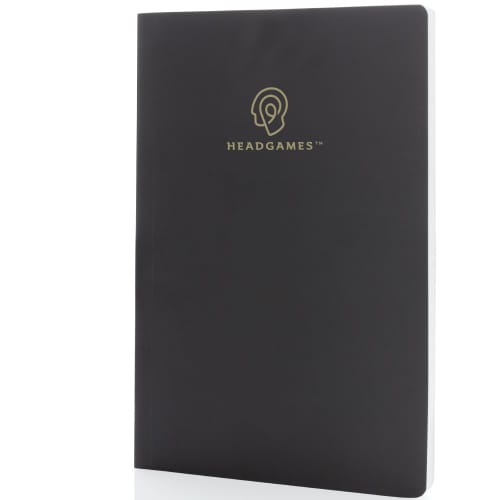 Custom Impact Soft Cover A5 Stone Paper Notebook with a design from Total Merchandise