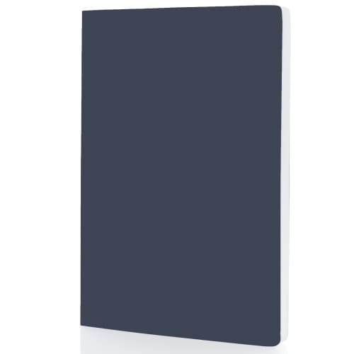 Logo printed Impact Soft Cover A5 Stone Paper Notebook with a design from Total Merchandise