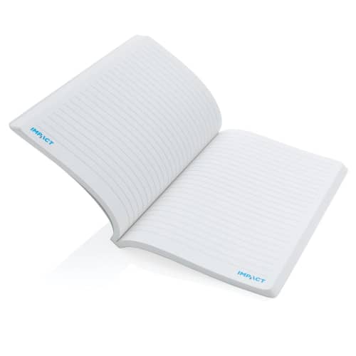 Open Impact Soft Cover A5 Stone Paper Notebook with a design from Total Merchandise