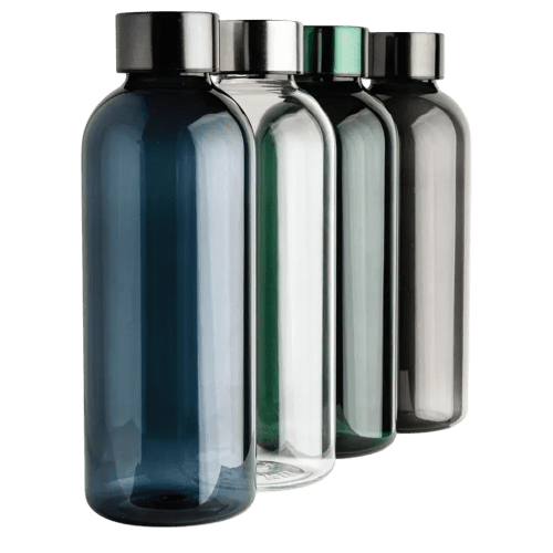 Water Bottle With Metallic Lid