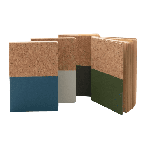 A5 Cork & Kraft Paper Notebook