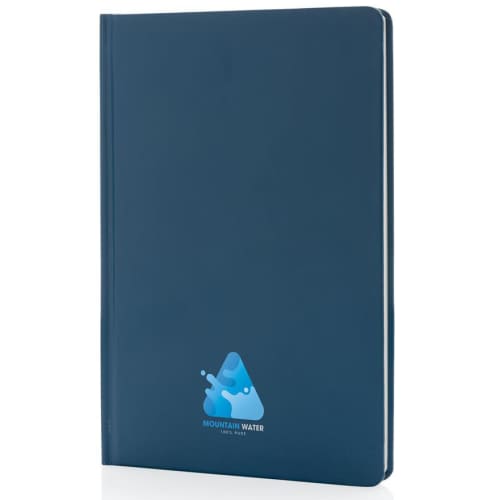 Impact Hard Cover A5 Stone Paper Notebook in Royal Blue