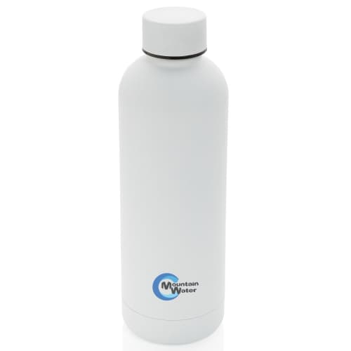 Promotional RSC Recycled Stainless Steal Impact Vacuum Bottle with a design from Total Merchandise