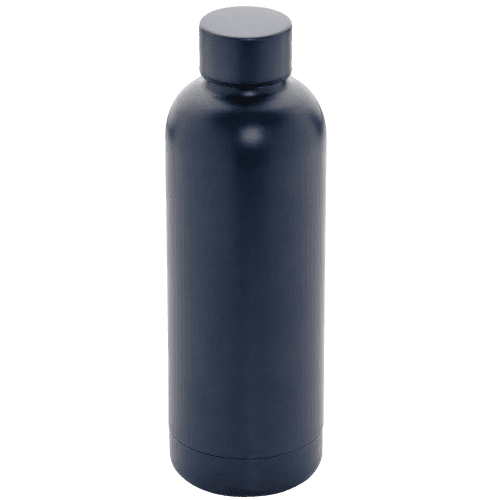 Branded RSC Recycled Stainless Steal Impact Vacuum Bottle from Total Merchandise - navy
