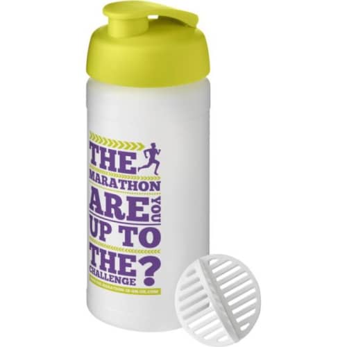 Promotional Baseline Plus 500ml Shaker Bottle with a design from Total Merchandise