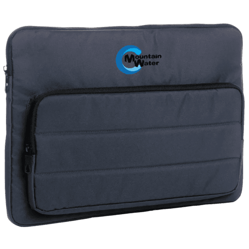 Branded RPET Impact Recycled Laptop Sleeve with a design from Total Merchandise - Navy