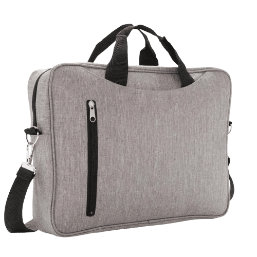 Customisable 15" Classic Laptop Bag in Grey from Total Merchandise