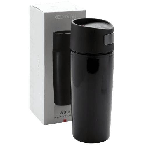 Logo-branded Leakproof Tumbler with a gift box from Total Merchandise