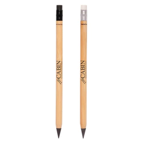 Promotional Eternity Bamboo Pencils with Eraser from Total Merchandise