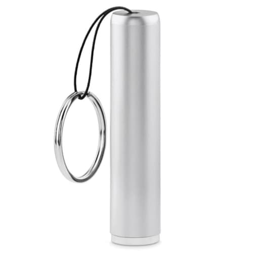 Promotional Torch Keyring with a branded design from Total Merchandise