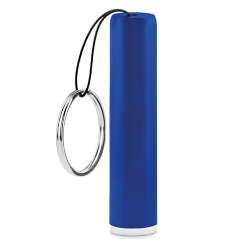 Custom branded Torch Keyring with a promotional design from Total Merchandise