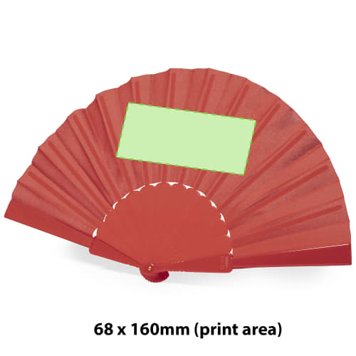 Recycled Plastic Hand Fan