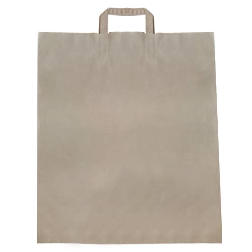 Branded Large Take Out Bags in Brown from Total Merchandise