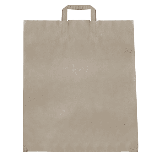 Branded Large Take Out Bags in Brown from Total Merchandise