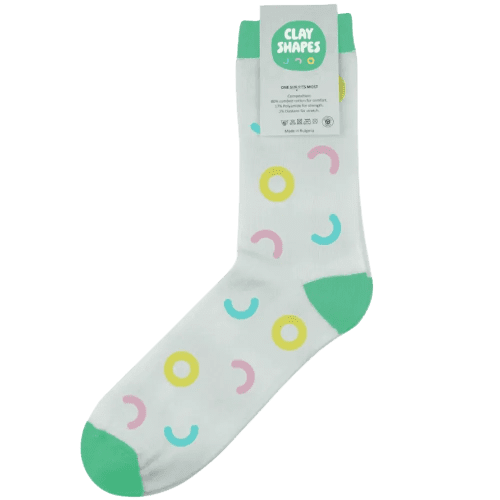 Promotional woven Premium Crew Socks with a design from Total Merchandise