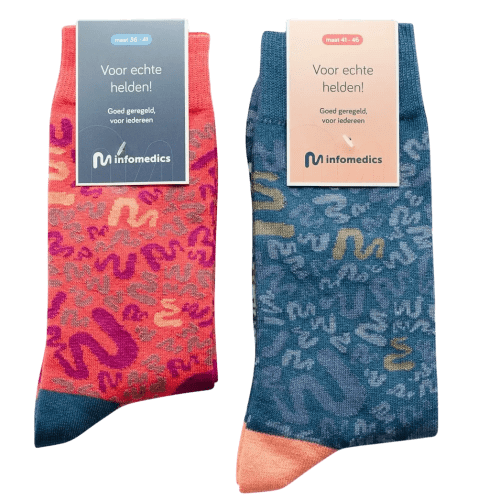 Customisable Premium Crew Socks with a design from Total Merchandise