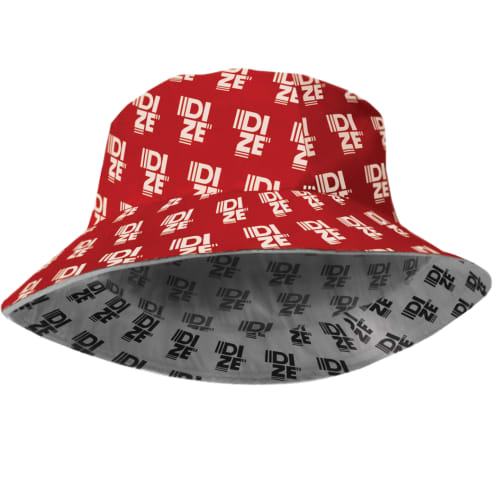 Custom branded Reversible All Over Print Bucket Hat with a full-colour design from Total Merchandise