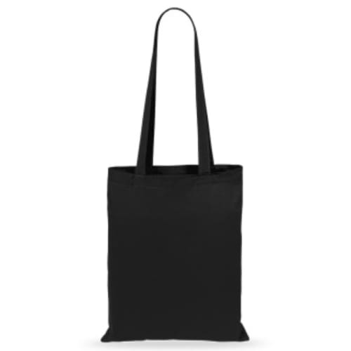 Logo-printed Express Cotton Tote Bag in Black from Total Merchandise