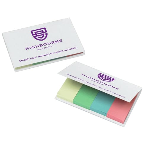 Logo branded Eco-friendly Index Tabs with a design from Total Merchandise