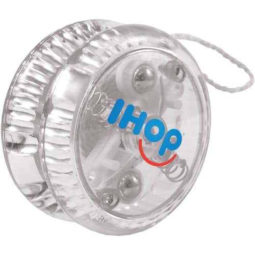Logo Branded Light Up Yoyo with a design from Total Merchandise