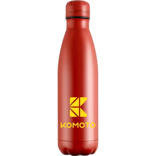 Mood® Colour Metal Bottles in Matt Red