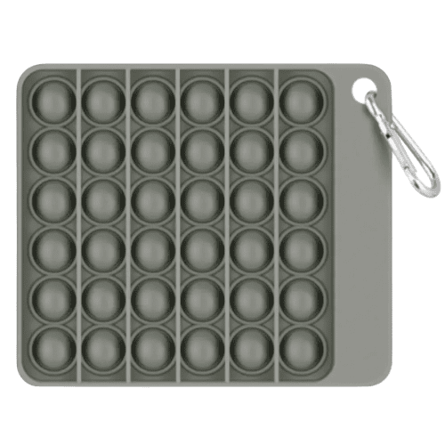 Logo branded Pop-it Fidget in Grey from Total Merchandise