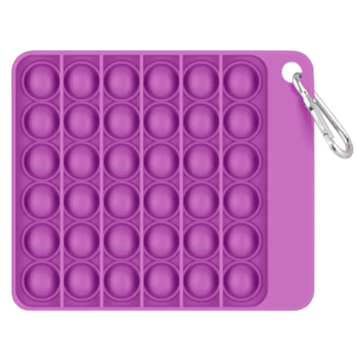 Customisable Pop-it Fidget in Purple from Total Merchandise