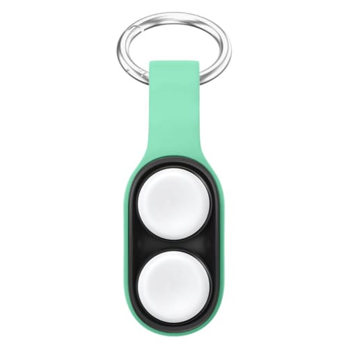 Personalisable Fidget Flipper Keyring in Green