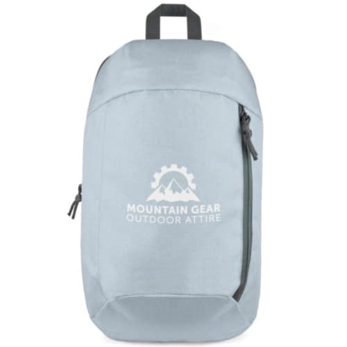 Logo branded Anderson Rucksack in Blue from Total Merchandise