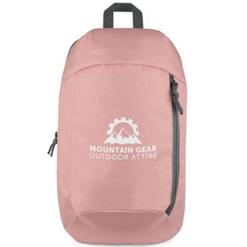 Logo printed Anderson Rucksack in Pink from Total Merchandise