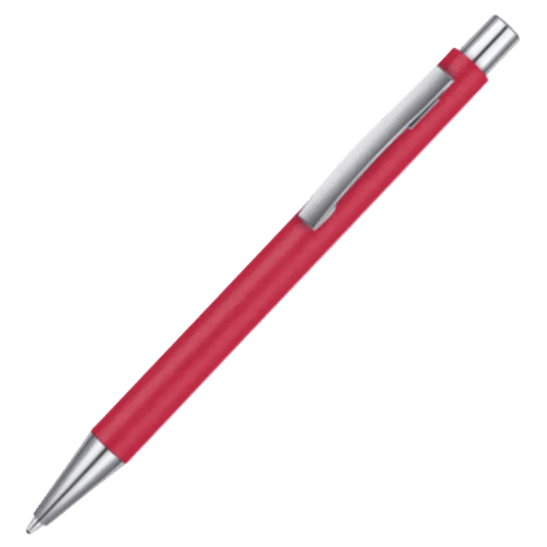 Promotional Global Ballpens printed with your logo from Total Merchandise - Red