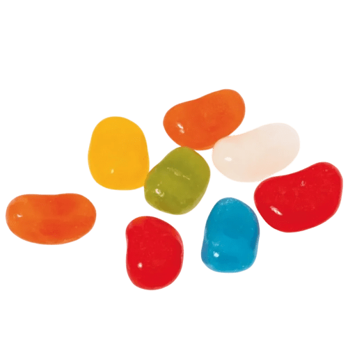 Custom branded Jolly Beans Dispenser with a full-colour print from Total Merchandise