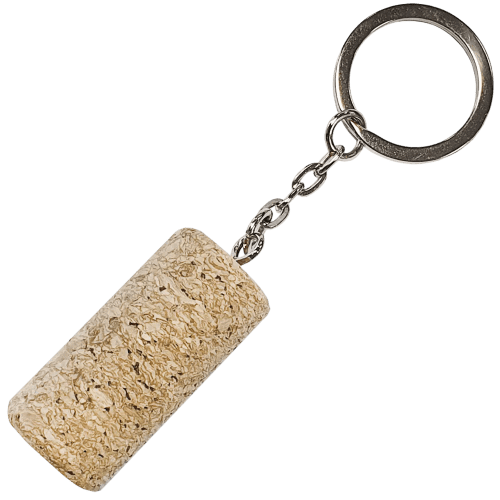 UK Engraved Cork Keyrings Branded with your Logo from Total Merchandise