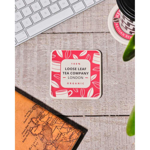 Promotional printed Recycled Plastic Double Sided Coaster with a design from Total Merchandise