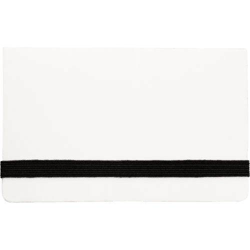 Logo printed Sticky Note Booklet in a White booklet from Total Merchandise